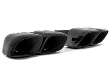 Square Twin Exhaust Tips For 11-14 Porsche Cayenne Base 958.1 Short Pipe