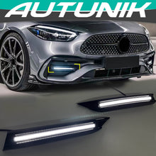 LED DRL Fog Lights for 2022–2025 Mercedes W206 C200 C300 AMG Line Sedan