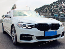 Double Slats Gloss Black Front Grille For BMW 5-Series G30 520i 530i 540i Sedan 2017-2020