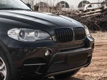 Black Dual Slats Front Kidney Grille for BMW E70 X5 E71 X6 2007-2013