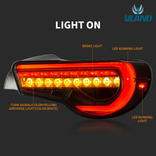 Smoked/Red LED Sequential Tail Lights For Toyota GT 86 / SUBARU BRZ / Scion FR-S 2013-2020