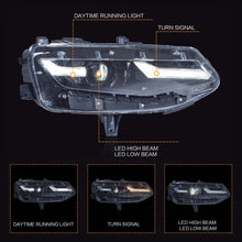 Pair LED Projector Headlights For 2019–2024 Chevy Camaro Coupe Convertible Left+Right