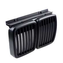 Matte Black Front Kidney Grill Grille for 1982-1994 BMW E30 3-Series 325i 318is