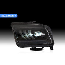Full LED Projector Headlights w/ Dynamic Animation For 2005-2009 Ford Mustang