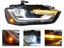 Right Passenger Side For 2013-2016 Audi A4 S4 HID/Xenon Non-AFS Projector Headlight