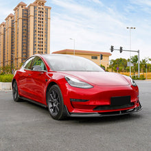 Real Carbon Fiber Mirror Cover Caps For 2017+ Tesla Model 3 Replacement te1