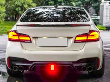 Black Rear Diffuser LED Light for BMW G30 530e 520i 530i 540i 550i M Sport Only (NOT for M550)