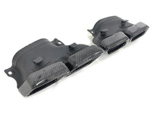 Carbon Fiber Exhaust Tips for Mercedes W205 C63 AMG 2015-2018