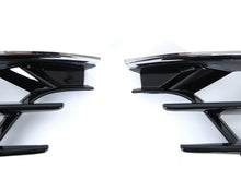 Fog Light Grill Covers w/ ACC Caps For AUDI A6 C7.5 NON-Sline 2016 2017 2018 fg239