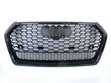 Honeycomb Grille + Fog Light Cover for Audi B9 Q5 Sline SQ5 2018-2020