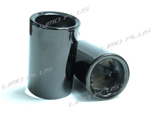 3'' Outlet Black Muffler Tips Tailpipe Pair fit for BMW F20 F21 F22 F30 F31 F32 F33 F36