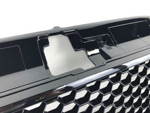 Gloss Black Front Bumper Grille Upper Grill Honeycomb for Audi A3 S3 2013 2014 2015 2016