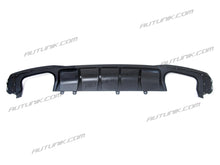 Gloss Black Rear Diffuser & Exhaust Tips for Audi A7 C8 S-line 2019-2024 di85