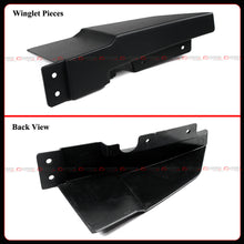 GT-V Style Winglet Front Bumper Lip Splitter For 2024-2025 Ford Mustang S650 AMPP