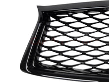Glossy Black Front Mesh Grille for Infiniti Q50 2018-2024 w/o Camera & Parking Sensors