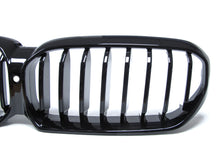 Gloss Black Front Bumper Kidney Grill for BMW 5-Series G30 530i 540i 2021-2023