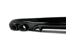 Gloss Black Rear Diffuser w/ Exhaust Tips For Mercedes E-Class C238 E300 E450 Coupe AMG Bumper