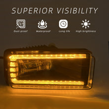 Fog Lights LED Lamps For 2007-2014 Chevy Silverado Avalanche Suburban Tahoe+DRL