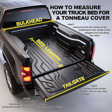 5.5FT FRP Hard Bed Tonneau Cover 3-Fold For 2022 2023 2024 Toyota Tundra Truck