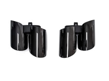 Black Exhaust Tips For 2017-2023 Porsche Panamera 971 Base Muffler Pipe