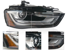 Right Passenger Side For 2013-2016 Audi A4 S4 HID/Xenon Non-AFS Projector Headlight