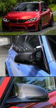 Replacement For 2015-2019 BMW F80 M3 F82 M4 Real Carbon Fiber Side Mirror Cover Caps L+R