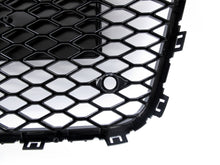 For Audi Q7 2005-2015 Front Bumper Radiator Vent Mesh Grille Grill Gloss Black