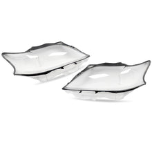 Pair Clear Front Headlight Lens Covers for Lexus RX350 / RX450h 2012–2015 Headlamp Shell Left+Right