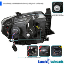 Fits 2014-2021 Toyota Tundra LED Sequential Black Projector Headlights