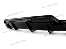 Gloss Black Rear Diffuser Aprons Side Canards for Tesla Model 3 2017-2023 di139