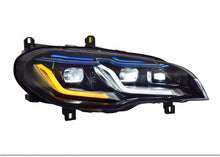 LED Headlight DRL Turn Signal Lamp Assembly For 2007-2013 BMW X5 E70 HID/Xenon w/o AFS