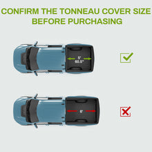 5FT Tri-fold Tonneau Cover For 2024-2025 Toyota Tacoma Truck Bed Water Proof 60.5"