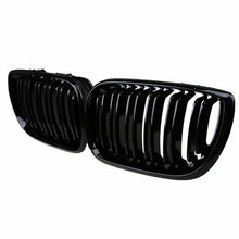 Gloss Black Front Bumper Kidney Grille For BMW 3 Series E46 4 Door 2002-2006 Facelift