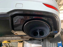 RS Style Gloss Black Twin Exhaust Tips For Audi S3 S4 S5 S6 Muffler Upgrade