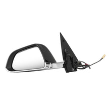 Black Chrome Left Driver Side Heated Mirror Assembly for Tesla Model 3 2017-2023