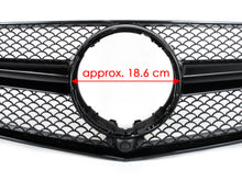 Black Front Mesh Grill fit for Mercedes C207 A207 Coupe 2014-2017 fg287