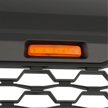 Matte Black Front Bumper Grille W/LED Lights For 2015-2018 Chevy Silverado 2500 3500