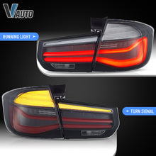 Pair Smoked LED Tail Lights w/ Sequential Signal For BMW 3-Series F31 Touring 2012–2018