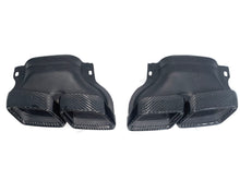 Carbon Fiber Exhaust Tips for Mercedes W205 C63 AMG 2015-2018