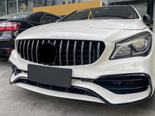 For 2017-2019 Mercedes CLA C117 CLA180 CLA200 Black/Silver GT Front Grille Grill