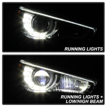 Right Side For 2014-2022 Infiniti Q50 w/o AFS DRL Projector Headlight Headlamp - Passenger