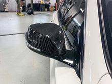 Real Carbon Fiber Side Mirror Cover Caps Replace for Infiniti QX30 Q50 Q60 Q70 2014-2024