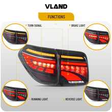 Smoked LED Tail Lights For 2017-2020 Nissan Armada With Start-UP Animation Rear Lamps