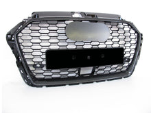 Carbon Fiber Look Front Grill for AUDI A3 8V S3 2017-2020 w/ ACC fg218