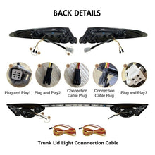 LED Tail Light For 2018-2024 Toyota Camry LE SE XLE XSE TRD w/ Trunk Lid Light