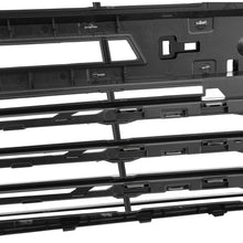 For 2015-2020 Chevrolet Chevy Tahoe Front Upper Main Gloss Black Grille Grill