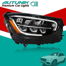 Right RH LED Headlight For 2020-2022 Mercedes-Benz GLC300 GLC X253 C253 W/O AFS Passenger Side