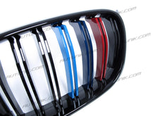 M-Color Double Slats Front Kidney Grille for BMW X3 F25 X4 F26 LCI 2014-2018