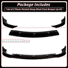For 2017-2021 Jeep Grand Cherokee SRT Trackhawk AMPP Gloss Black Front Bumper Lip