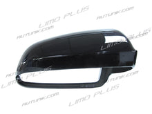 Gloss Black Side Mirror Cover Caps Replace For AUDI A4 B7 B6 2002-2008 mc53